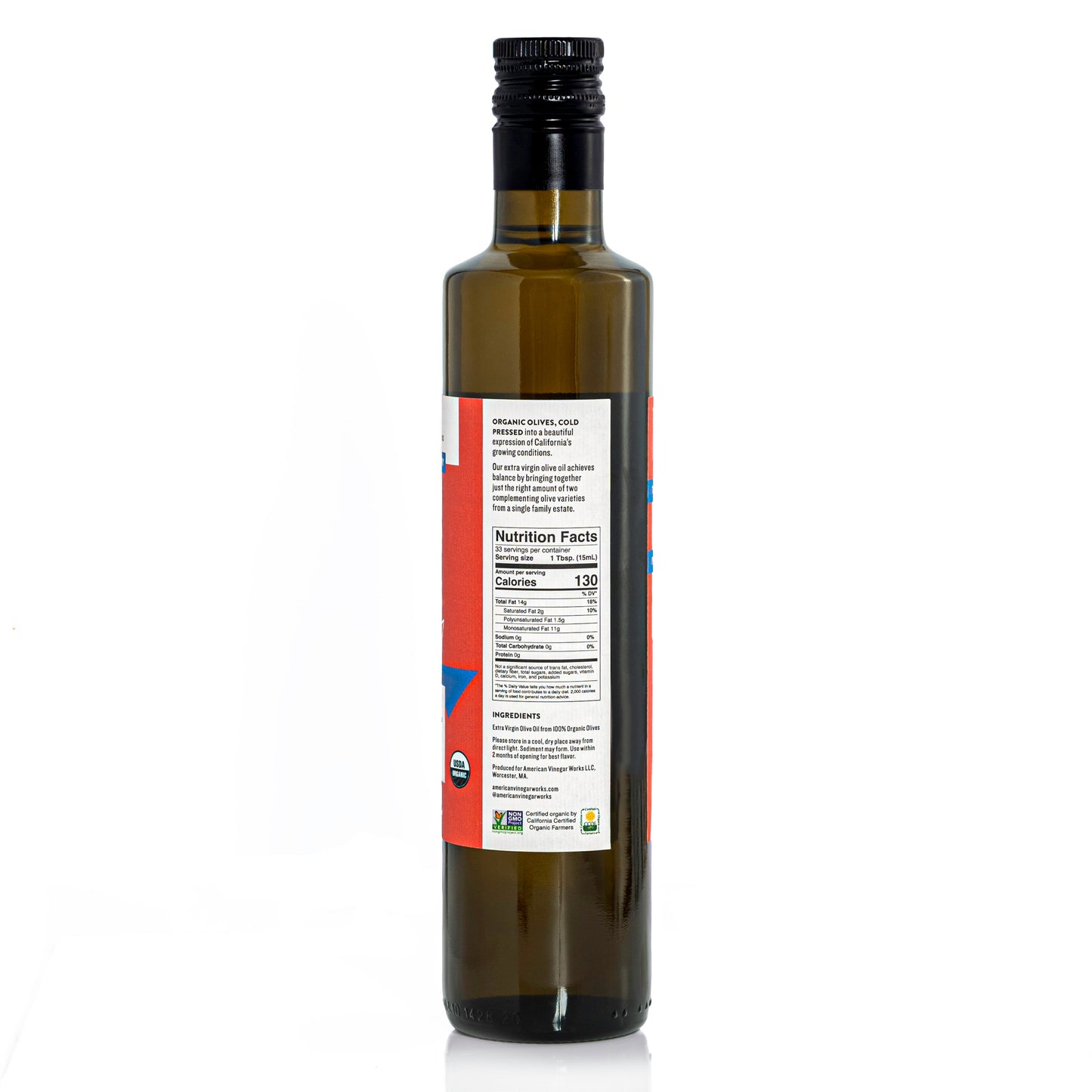 Extra Virgin Olive Oil: California Organic
