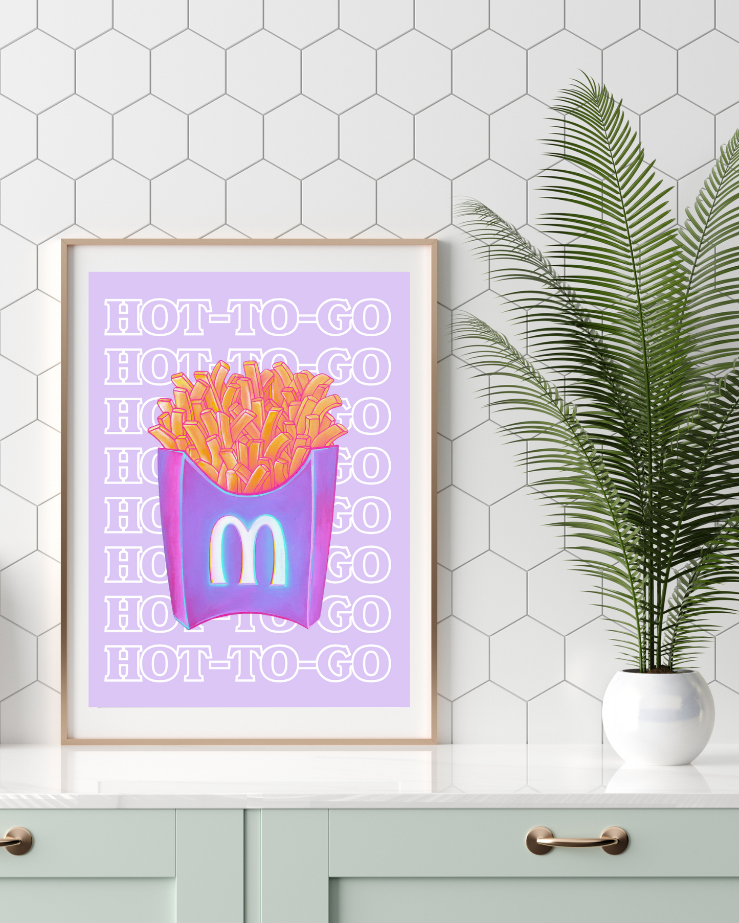 McDonalds Hot-To-Go Print