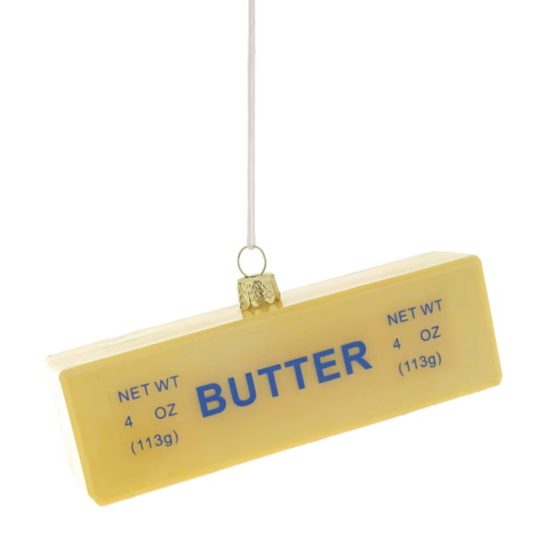 Butter Christmas Ornament