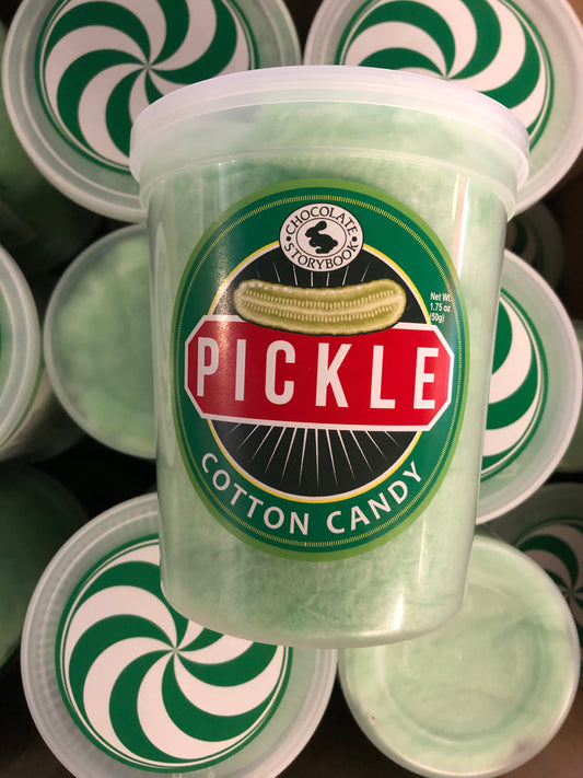 Pickle Cotton Candy