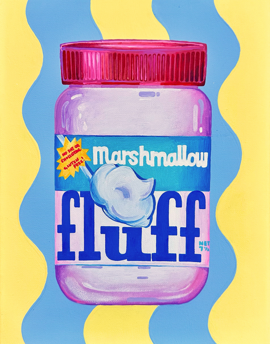 Marshmallow Fluff Print