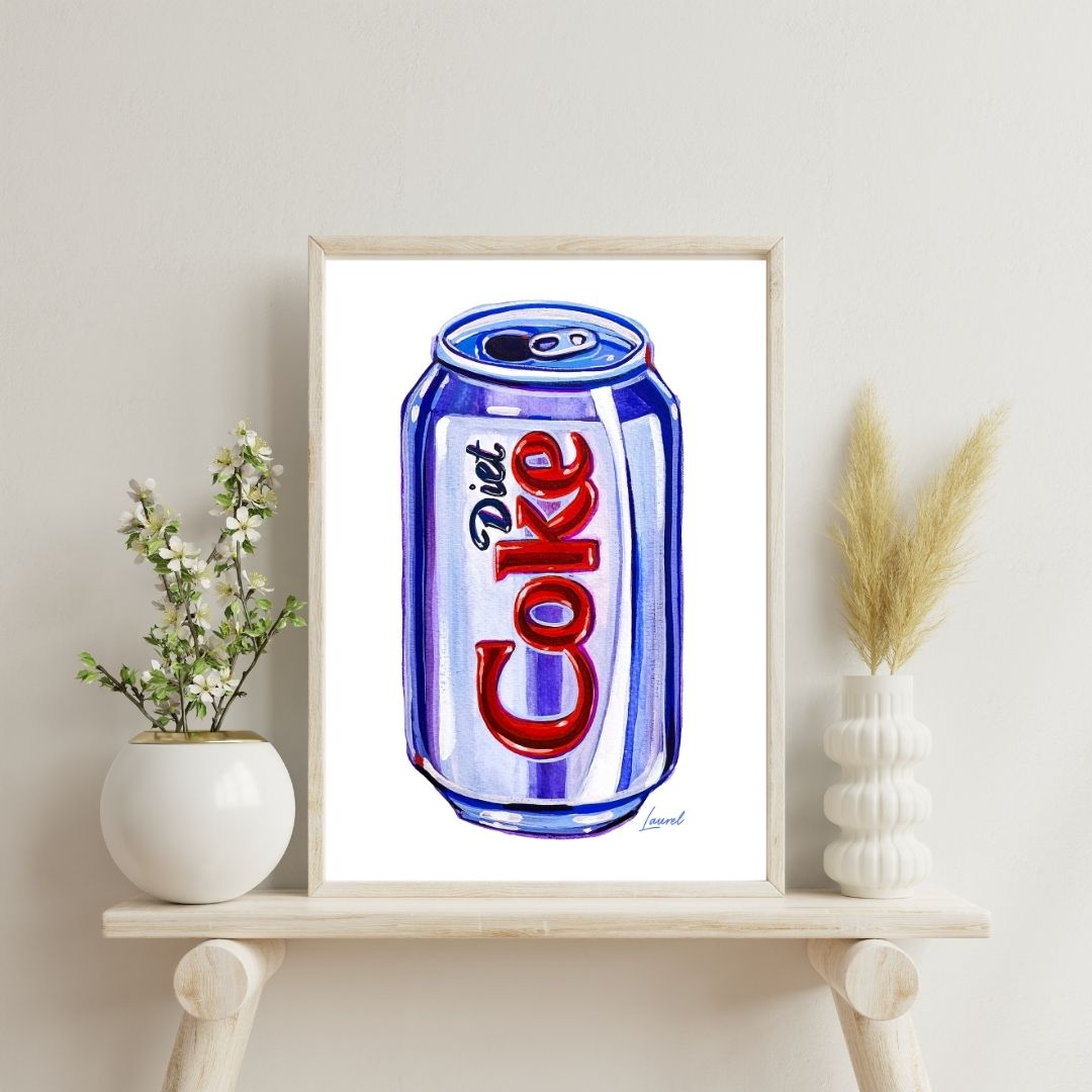 Diet Coke print