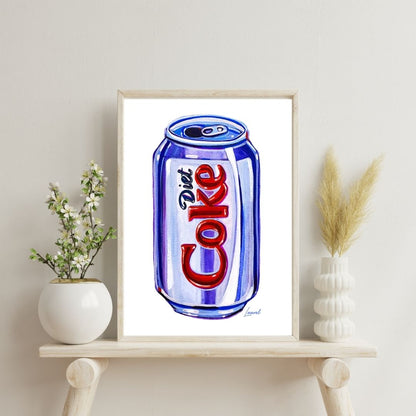Diet Coke print