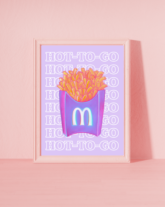McDonalds Hot-To-Go Print