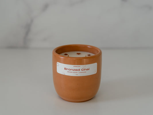 Bronzed Chai Scented Candle