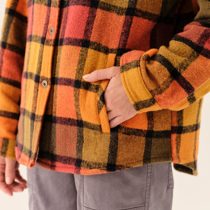 Women's Flannel Shirt Jacket