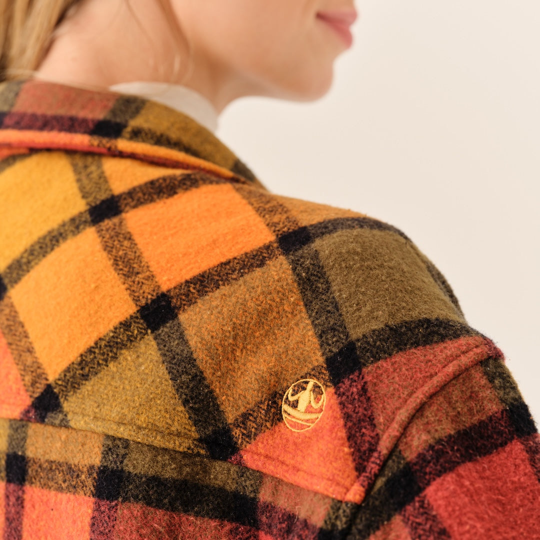Women's Flannel Shirt Jacket
