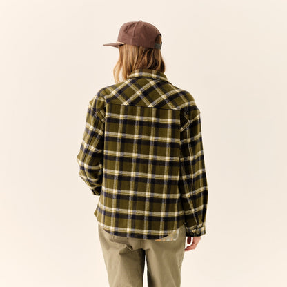 Women's Flannel Shirt Jacket