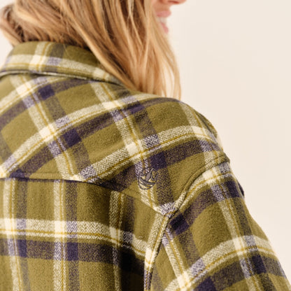 Women's Flannel Shirt Jacket