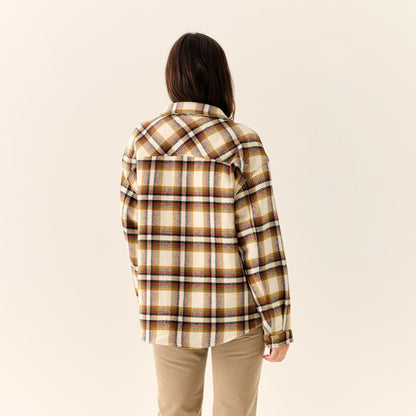 Women's Flannel Shirt Jacket