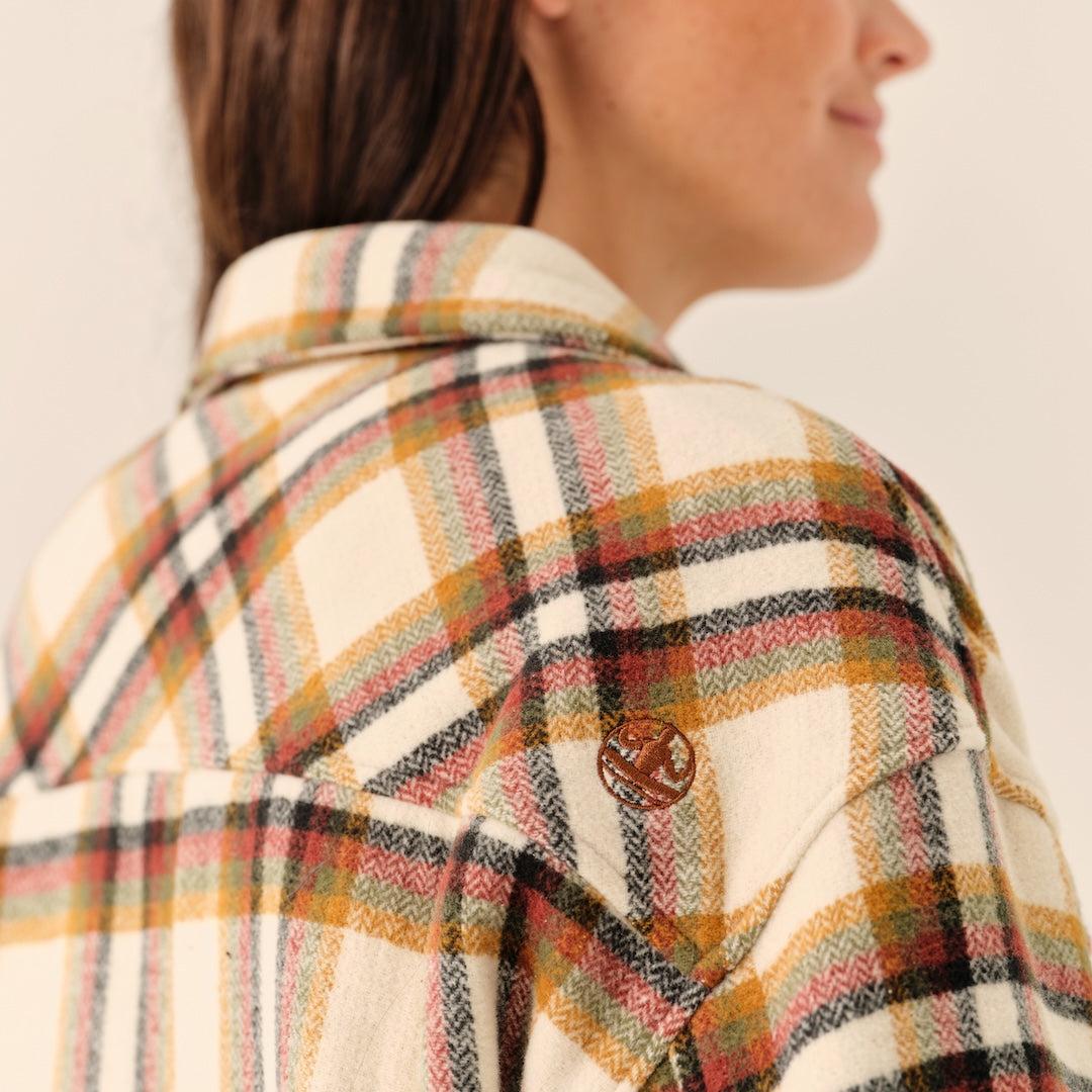 Women's Flannel Shirt Jacket