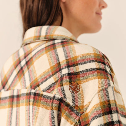 Women's Flannel Shirt Jacket