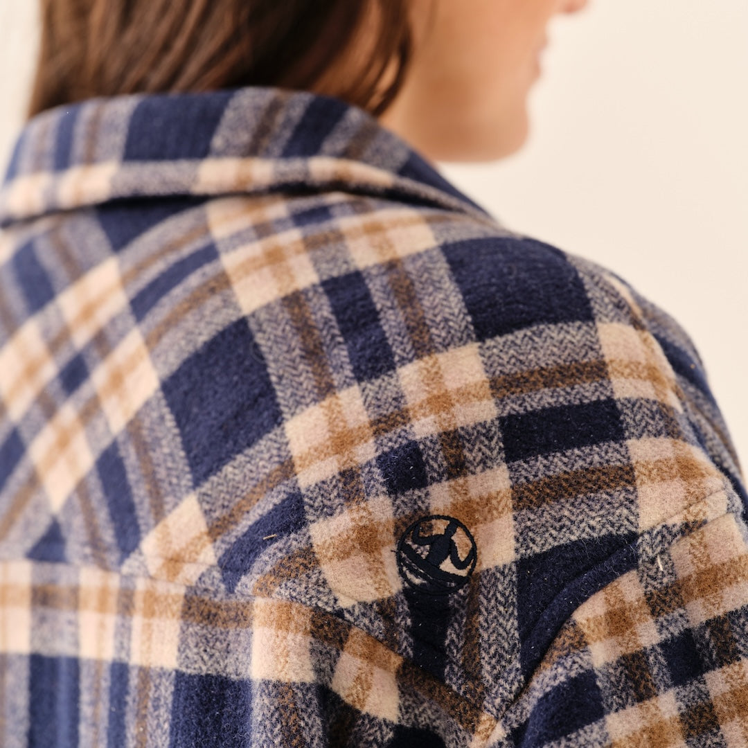 Women's Flannel Shirt Jacket