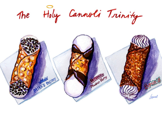 Holy Cannoli Trinity Print