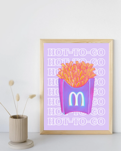 McDonalds Hot-To-Go Print