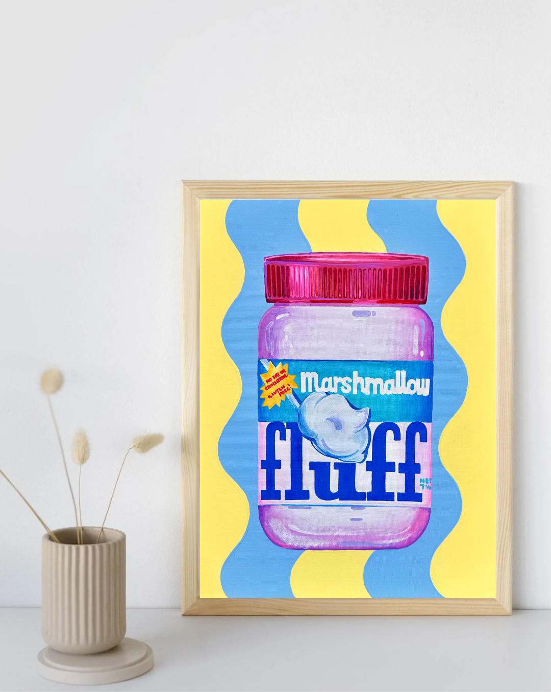 Marshmallow Fluff Print