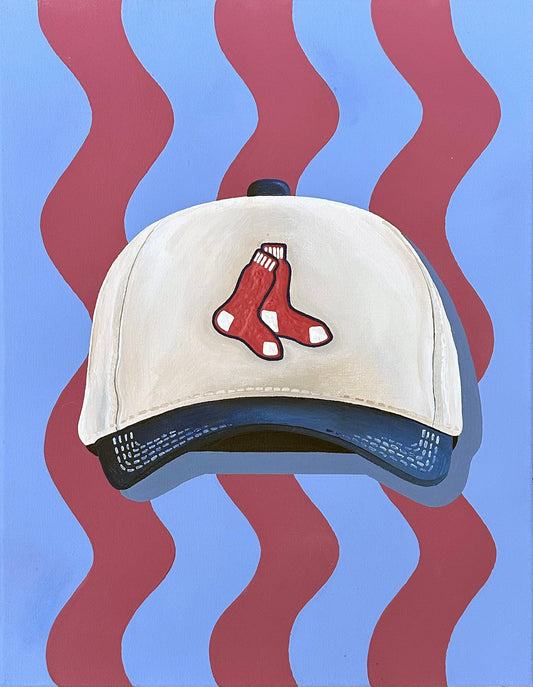 Red Sox Hat Print (Boston Sports Series)