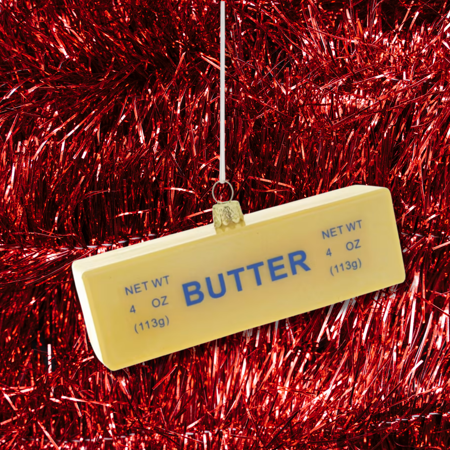 Butter Christmas Ornament