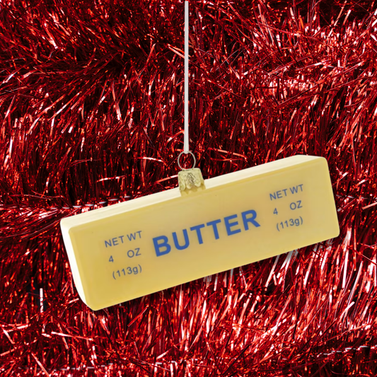 Butter Christmas Ornament
